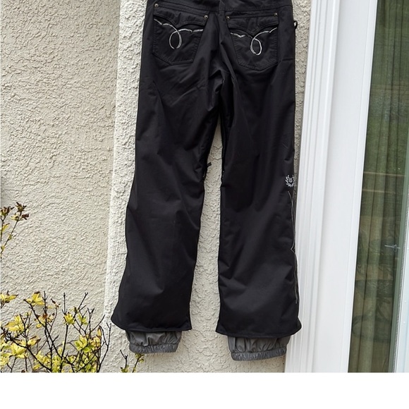 Burton Women's DryRide Western Style Black Ski/Snowboard Pants Size S - Picture 4 of 14